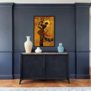 Krishna’s Melodic Silhouette