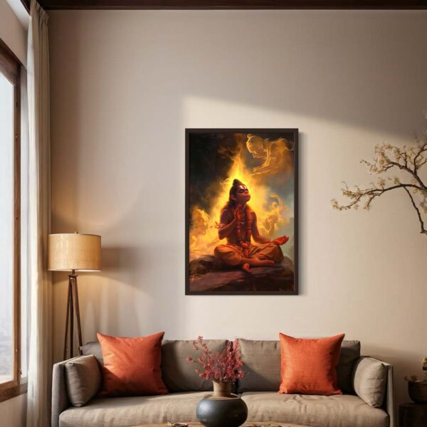 Hanuman Ji: The Meditative Guardian