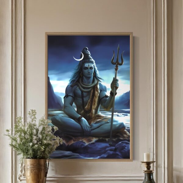 Mahadeva in Midnight Tranquility - Image 6