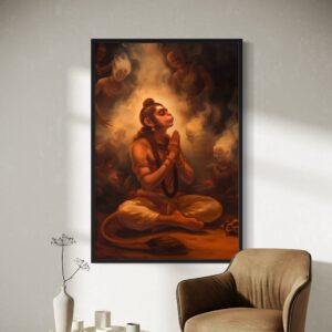 Hanuman Ji in Spiritual Enlightenment