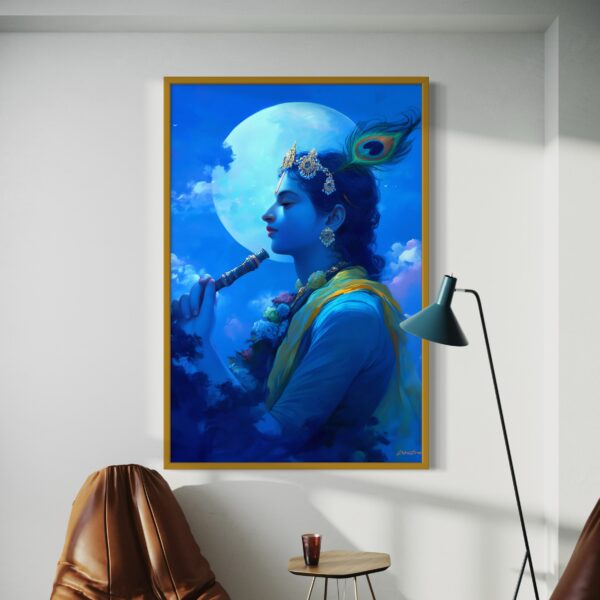Shri Krishna in Contemplation - Image 4