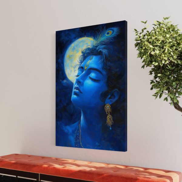 Krishna’s Moonlit Serenity - Image 2