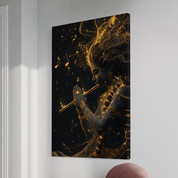 Divine Harmonies in Gold - Image 3