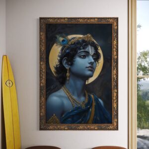 Krishna: Blue Aura of Devotion