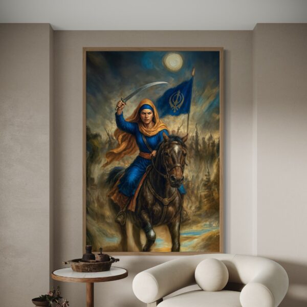 The Great Sikh Warrior With Flag - Image 5