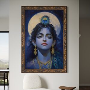 Krishna: Blue Aura of Devotion