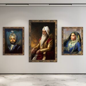 Premium Maharaja Ranjit Singh Family Gold
